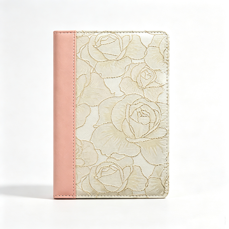 Flower Garden Fabric Notebook