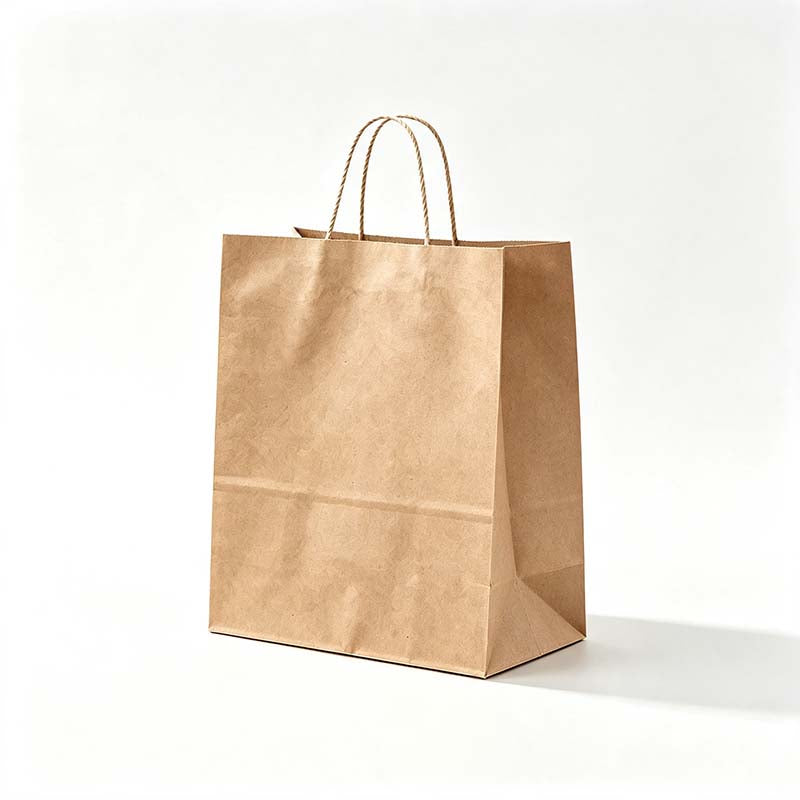 10 Custom Kraft Paper Shopping Bag