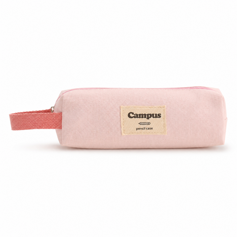 Pastel Canvas Wristlet Pencil Pouch