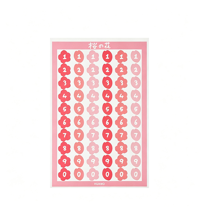 Morandi Heart Seal Stickers