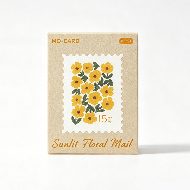 Vintage Floral Card Sticker Pack