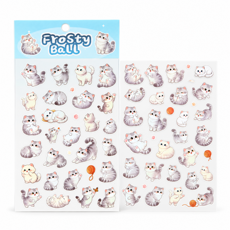 Healing Kitten PET Stickers