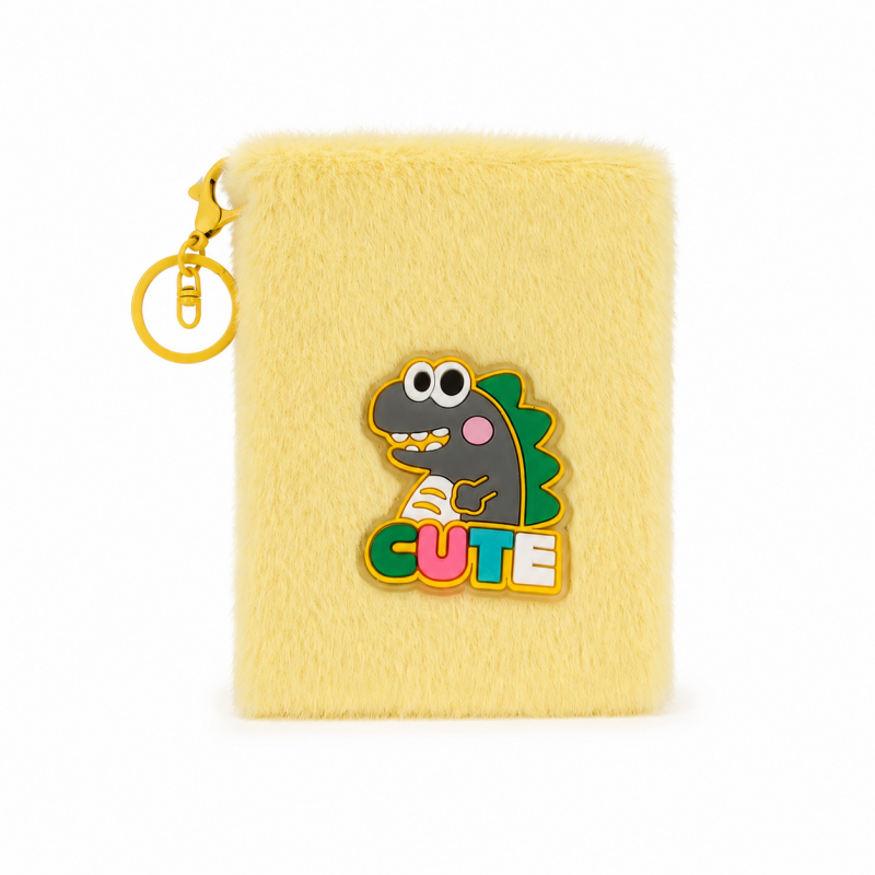 10 Cupcake Plush Keychain Notebook