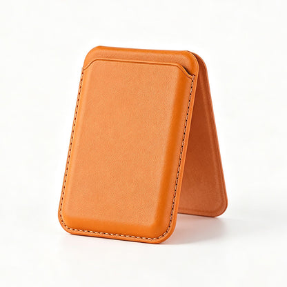 MagSafe Leather Card Wallet with Stand