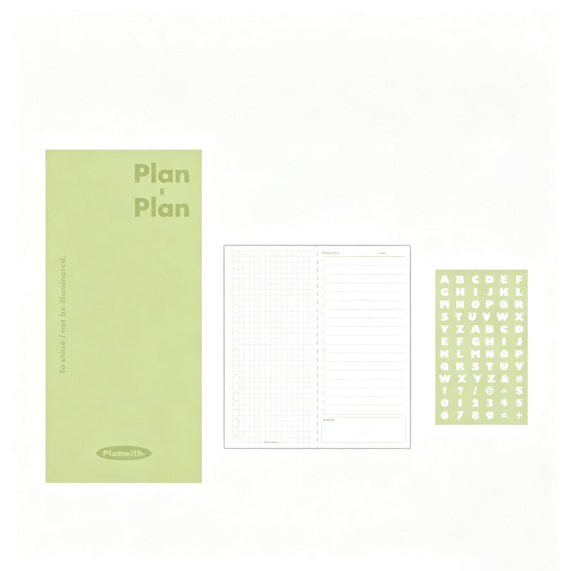 Plan Plan Slim To Do Notebook