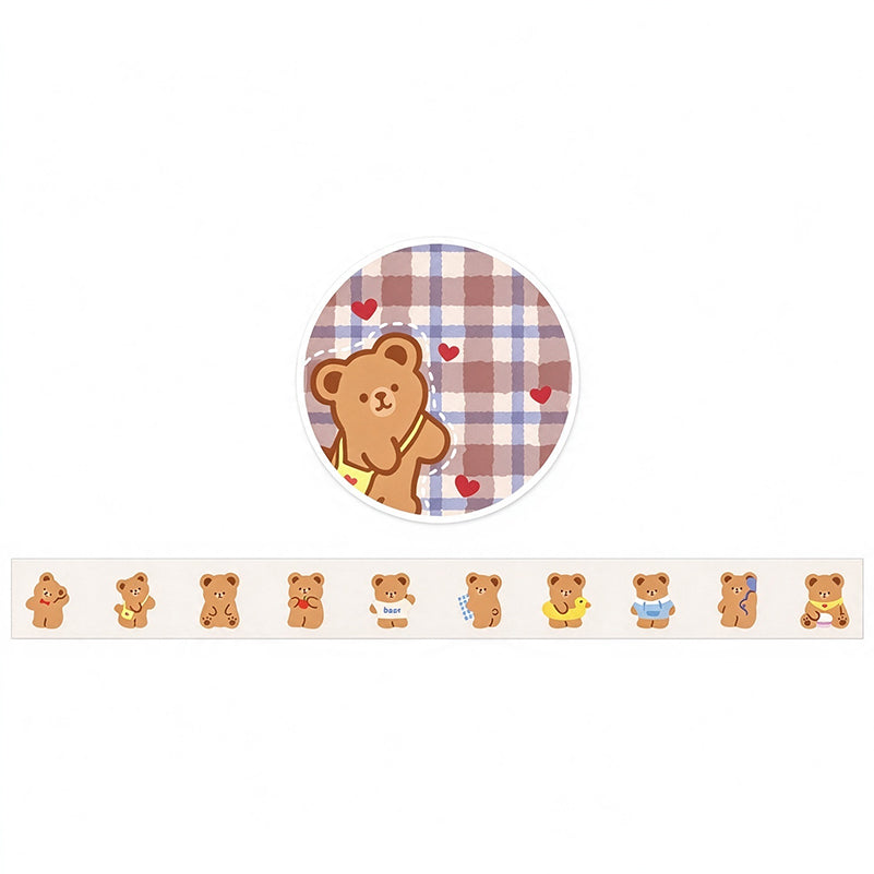 Soft Chirp Die-Cut Washi Tape Roll