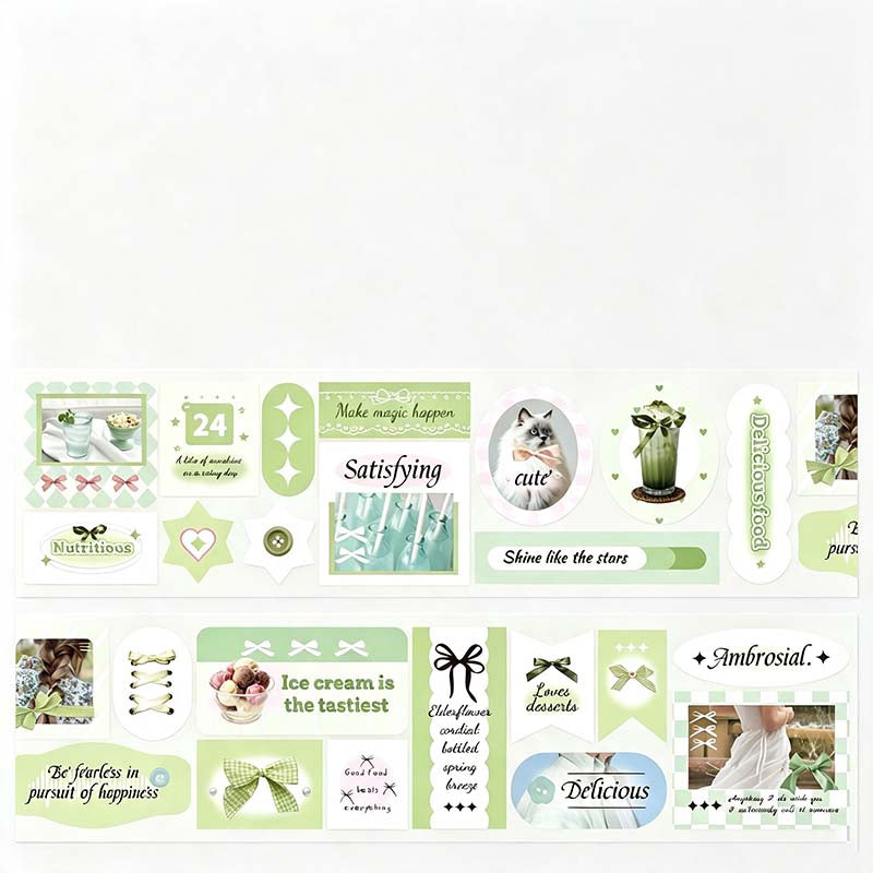 Dessert Time Die Cut Deco Tape