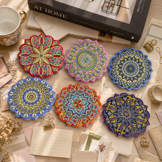 Floral Foil Coaster