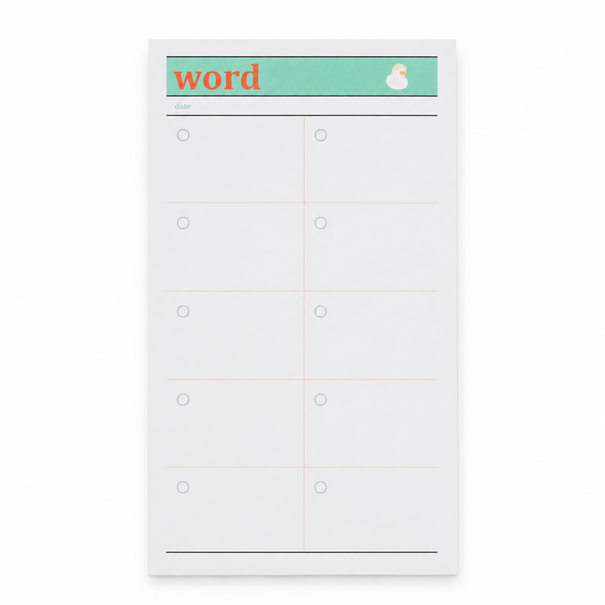 10 Multifunctional Planning and Memo Notepad