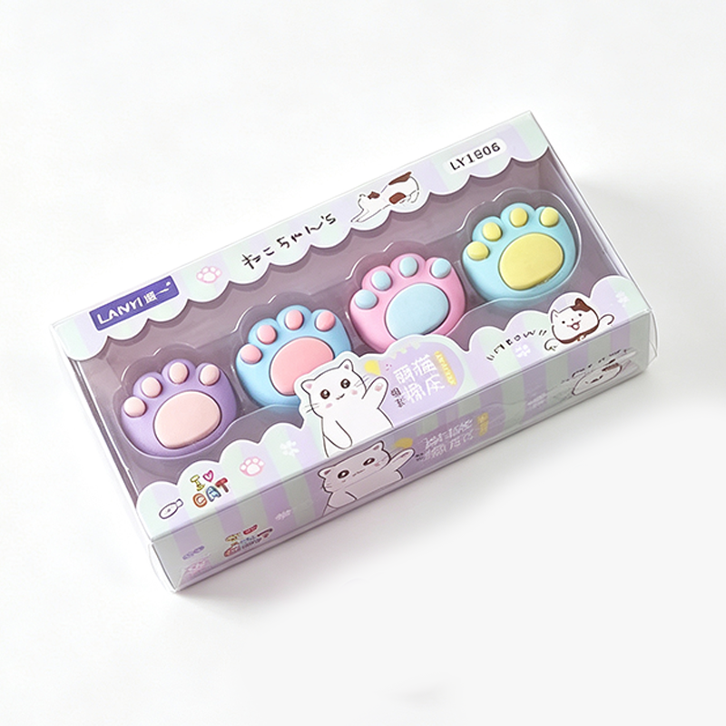 Cat Kawaii Eraser Gift Box