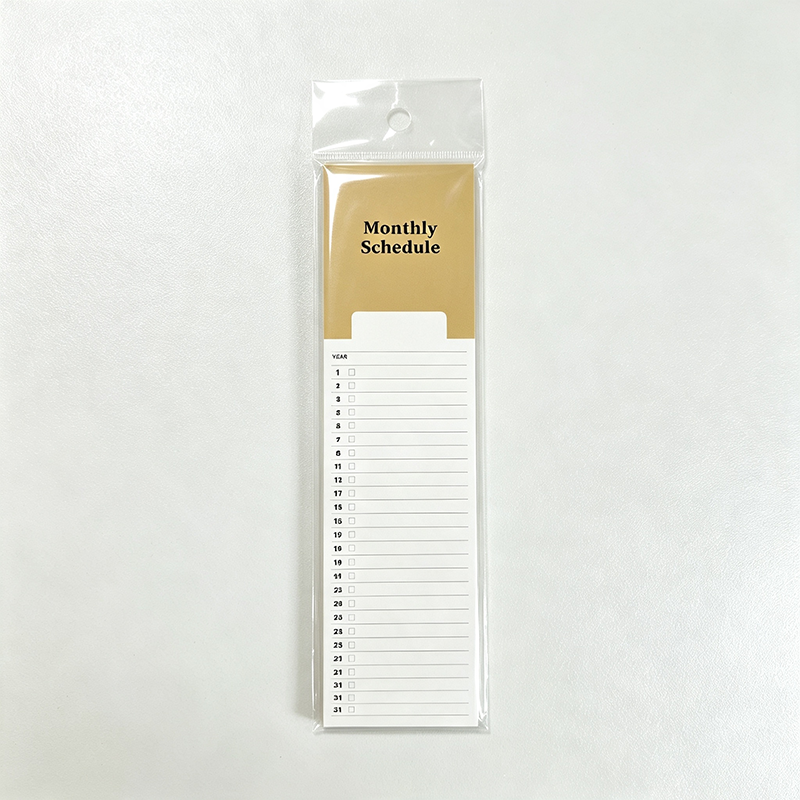 Slim Planner Bookmark Memo Pad