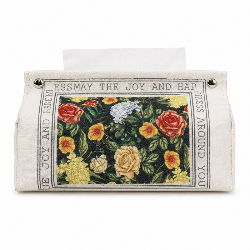 Artist PU Leather Tissue Holder