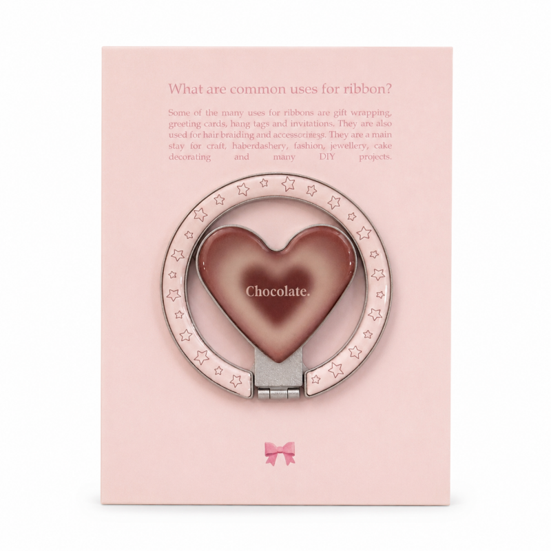 Magnetic Heart Shape Ring Stand for Phone