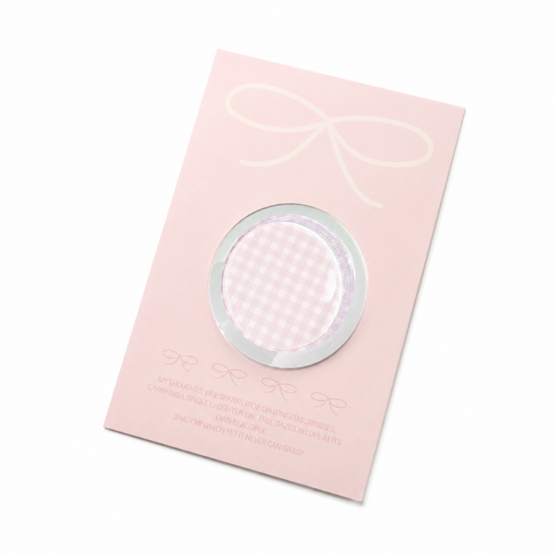 Gingham Magnetic Phone Grip