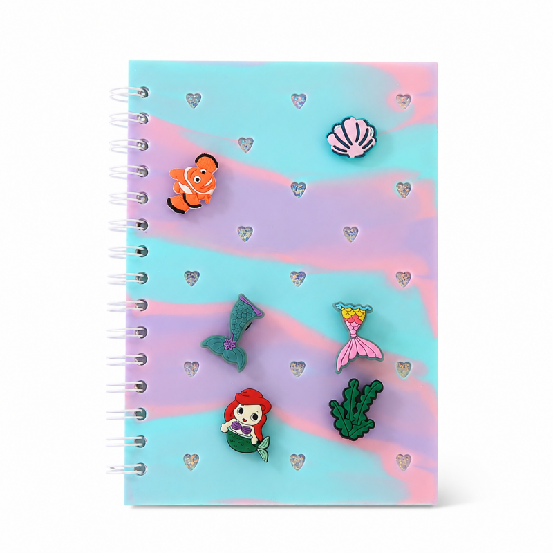 Charm Cover Spiral Notebook