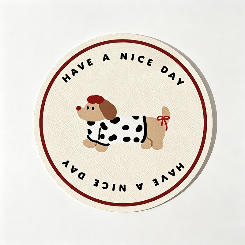 10 Cafe Animal Diatomite Coaster