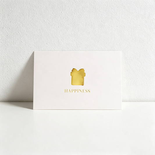 10 Minimal Symbol Cutout Greeting Card