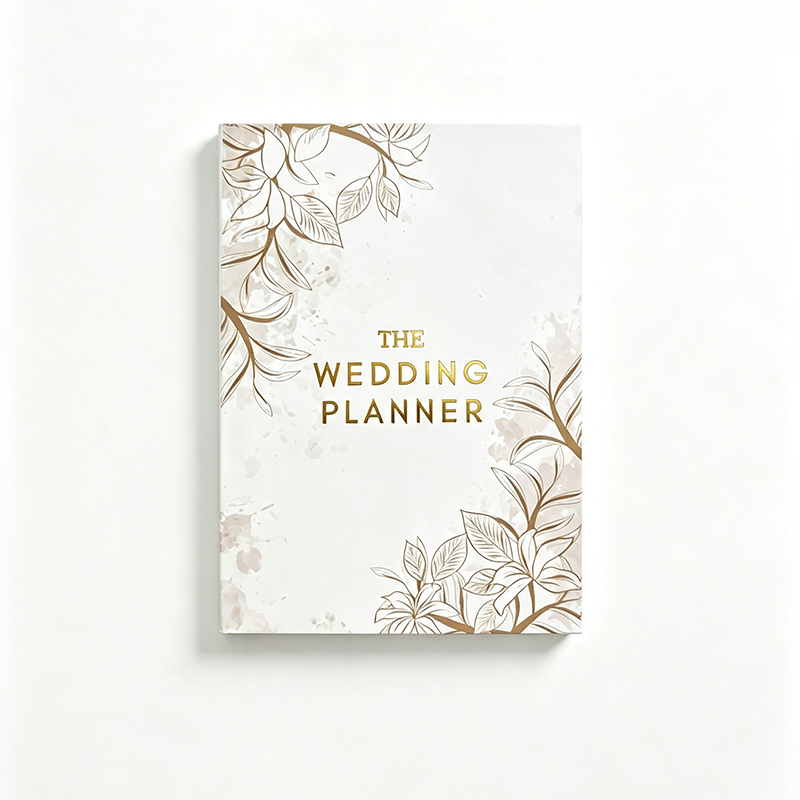 Minimal Wedding Planner Journal
