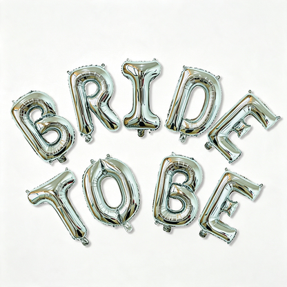 Bride To Be Foil Balloon Set