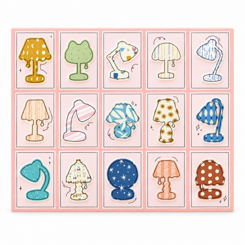 Japanese Writable Die-Cut Sticker Booklet