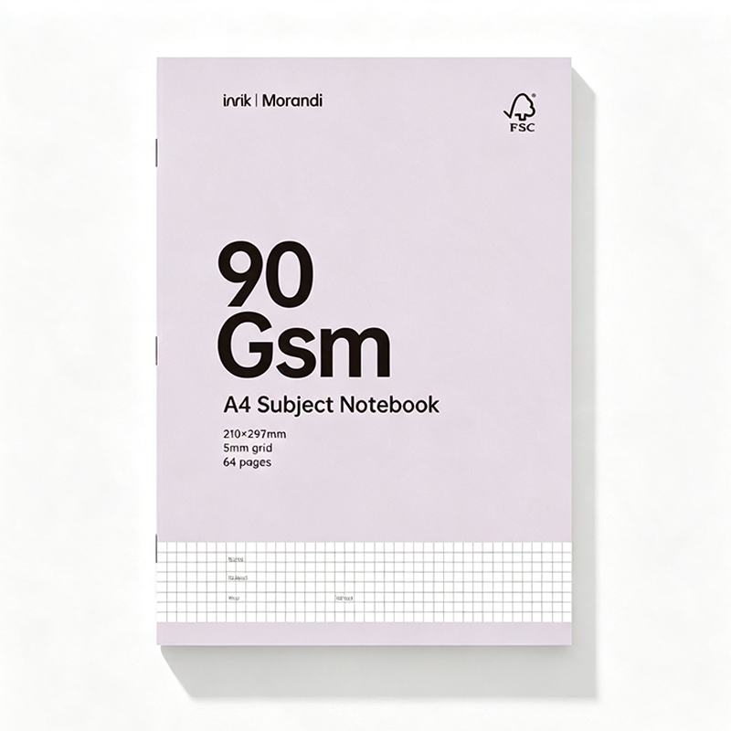 90 gsm Color Block Notebook