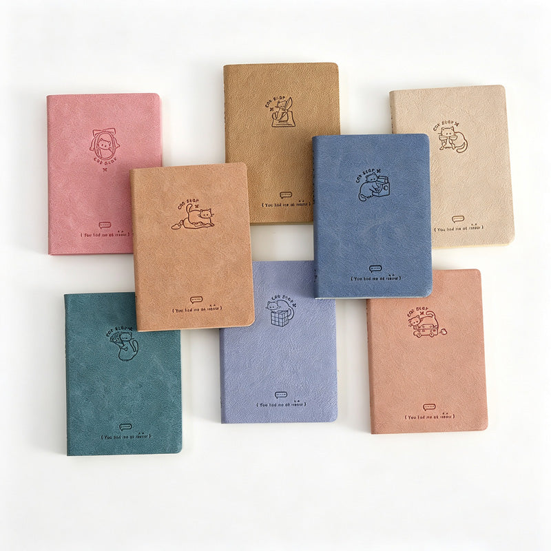 Cat Planet A7 Pocket Memo Notebook Set