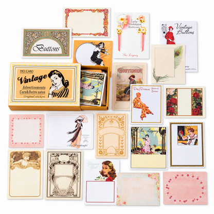 Vintage Label Boxed Stickers
