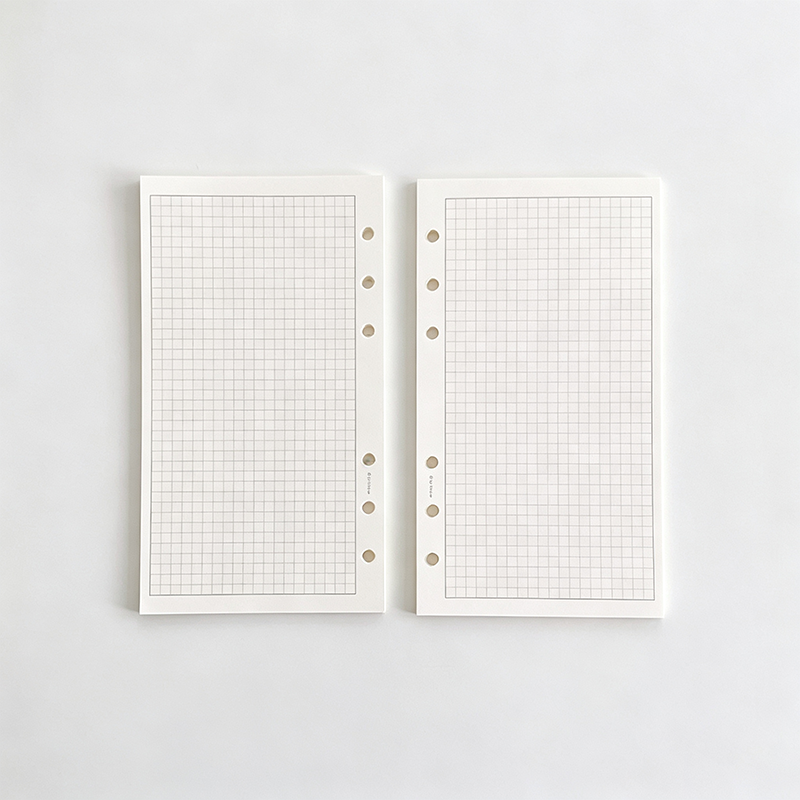 A6 Planner Binder Refill Paper