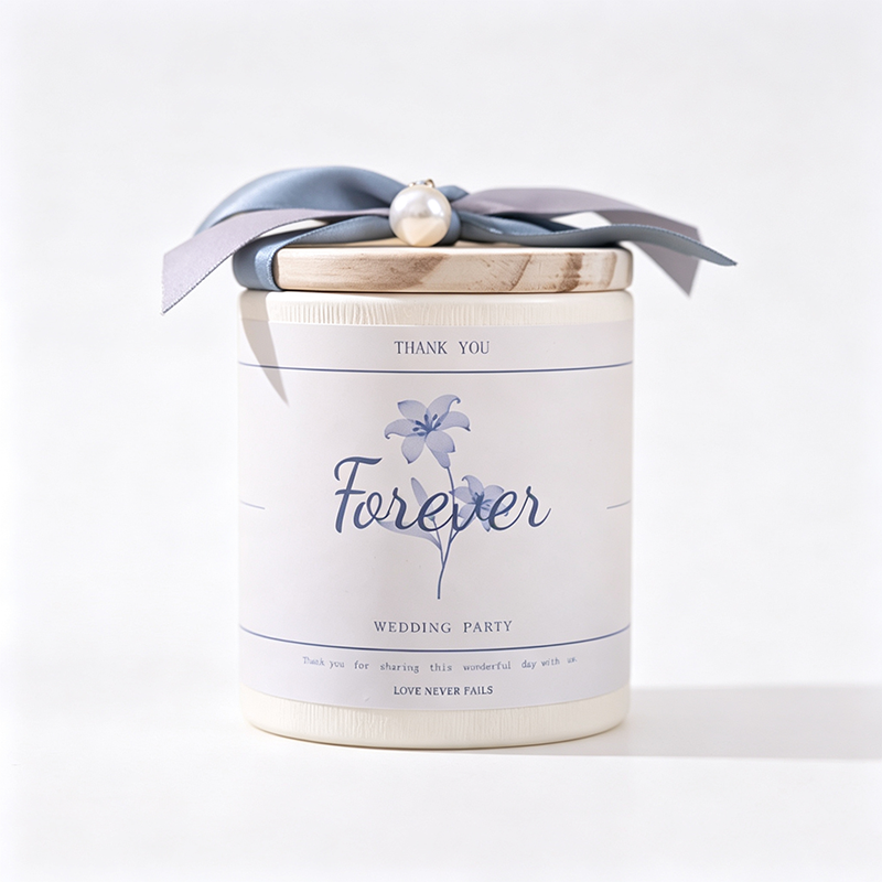 Round Ribbon Party Favor Box