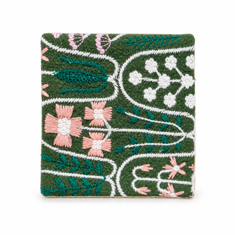 Patterned Fabric Pot Coasters