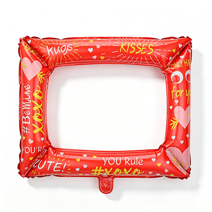 Celebration Photo Booth Frame Foil Balloons – 50-Piece Pack