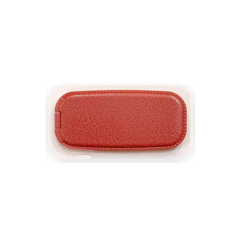 Leather-Texture Flip Mirror Phone Stand