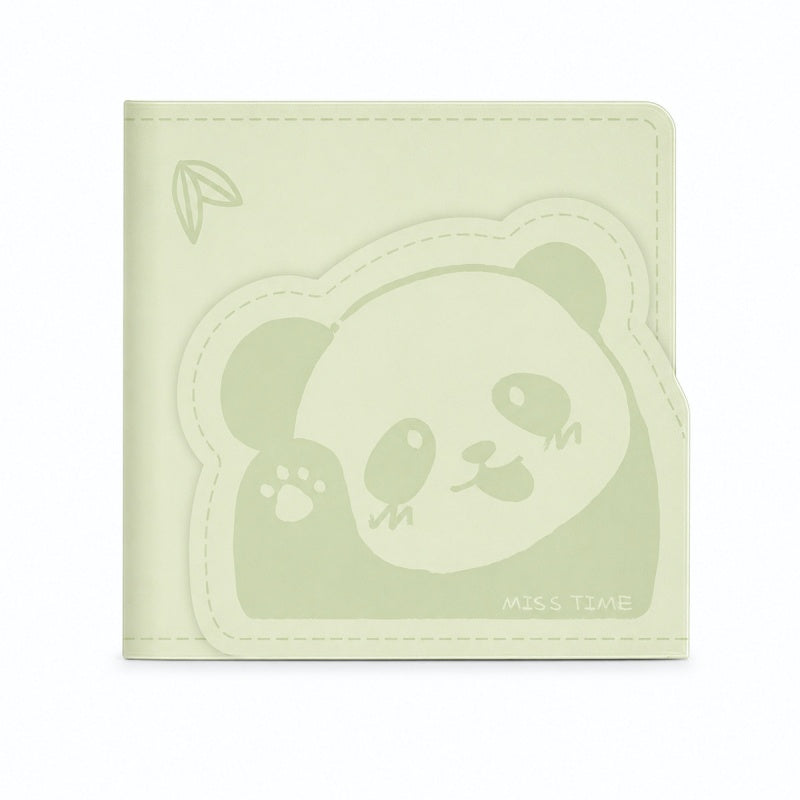 Cute Embossed Faux PU Pocket Journal Notebook