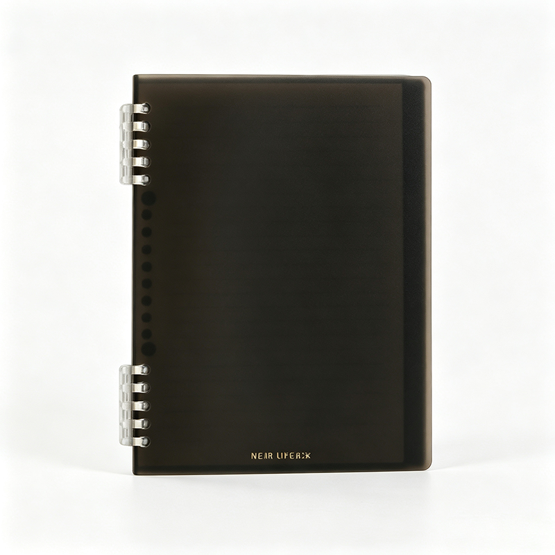 Vintage Side Spiral Binder Notebook