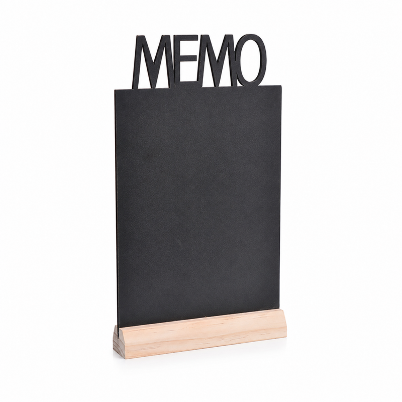 Foldable Black Memo Display Board