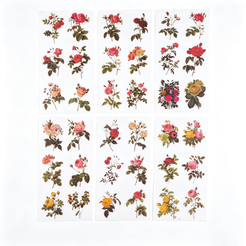 6PCS Washi Sticker Set