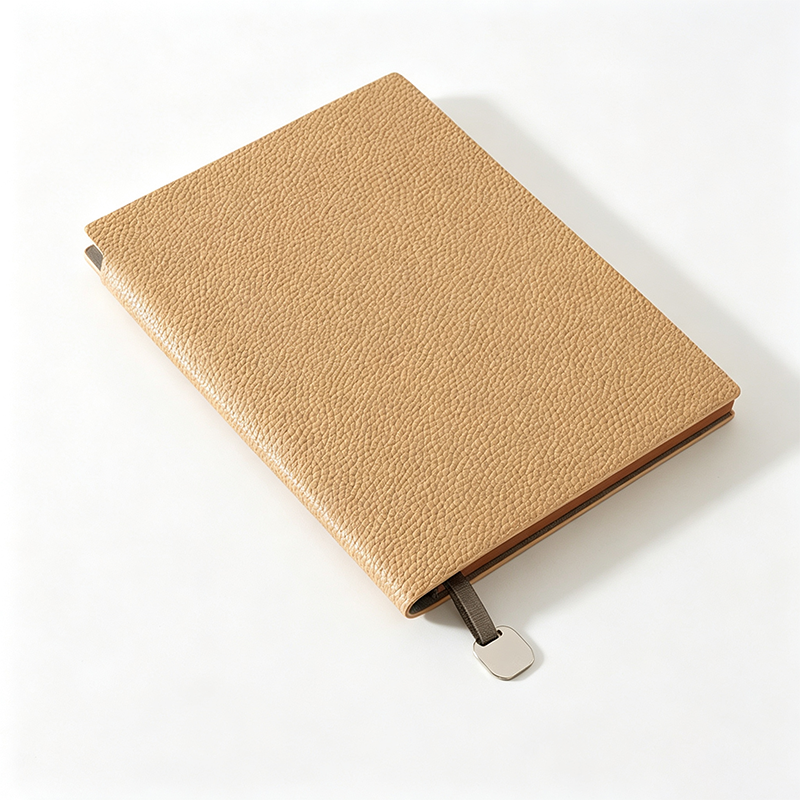 Soft Pebbled Leather Journal Notebook