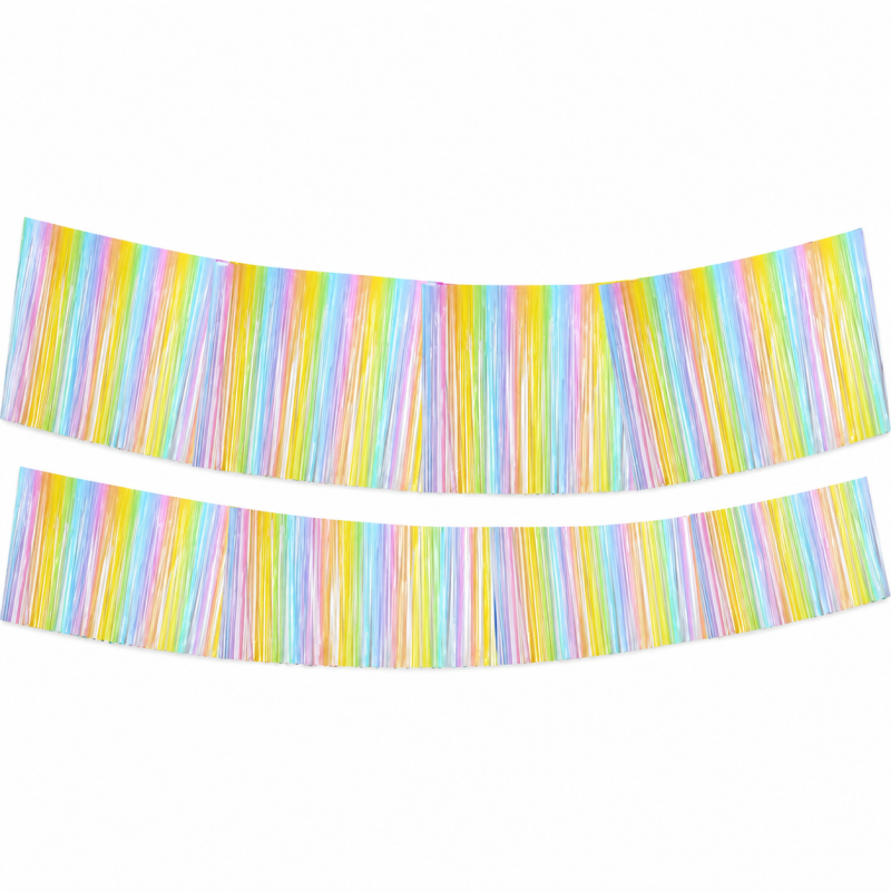Multicolor Foil Fringe Party Banner