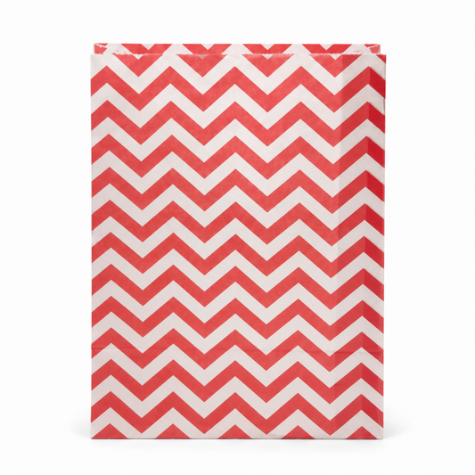 50 Wave Pattern Kraft Paper Gift Paper Bag
