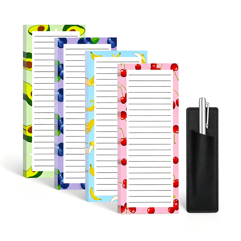 Fruit Floral Magnetic Memo Pad Set
