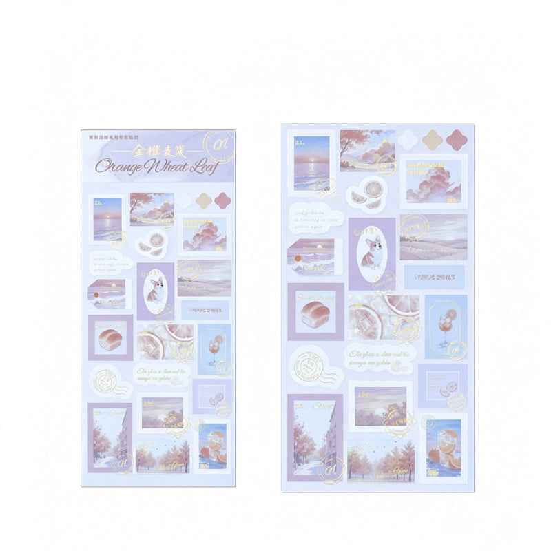 Fog City Postage Stamp Stickers