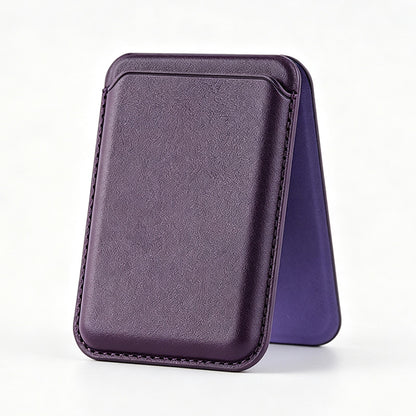 MagSafe Leather Card Wallet with Stand