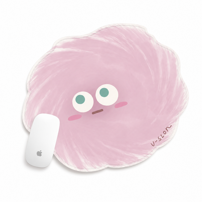 Blob Character Wrist Rest Mouse Pad