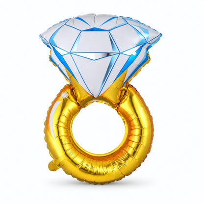 Diamond Ring Foil Balloon-50 Piece Pack