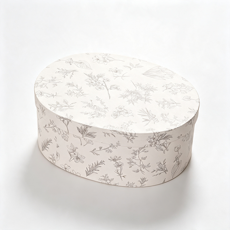 Round Floral Gift Box Set