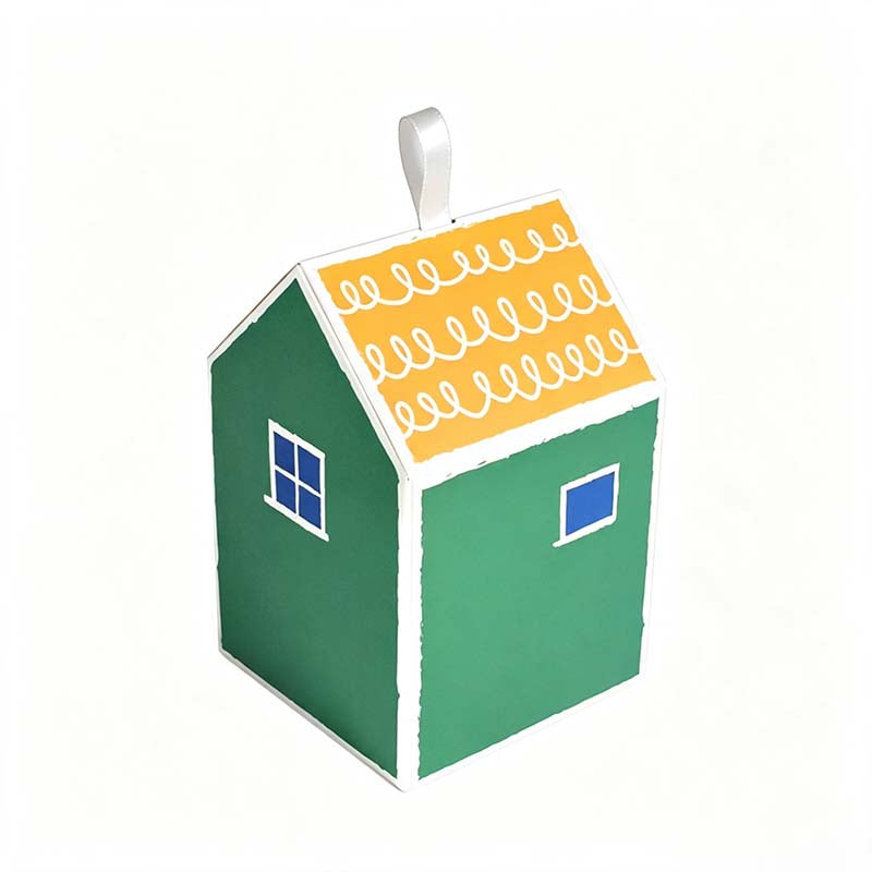 Color Block House Gift Box