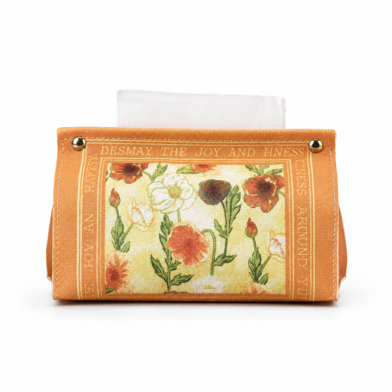 Artist PU Leather Tissue Holder