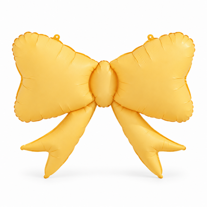 Pastel Bow Birthday Foil Balloon