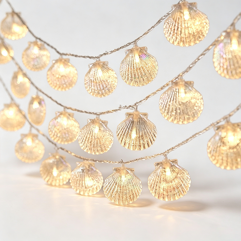 Seashell Battery Operated String Lights