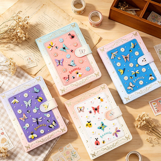 Butterfly Garden Magnetic Mini Journal